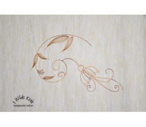 Stickserie - Flower Swirls Line Art